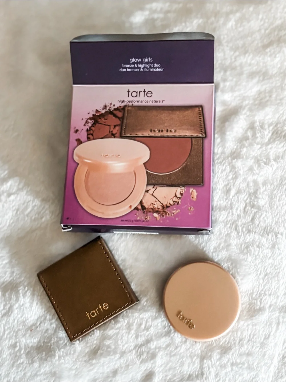 NIB! Tarte Glow Girls Bronzer & Highlight Duo